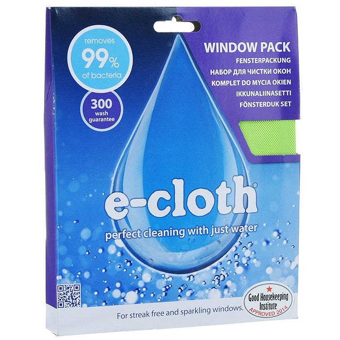 Набор салфеток для мытья окон E-Cloth E-Cloth CKH-20238 - фото 2