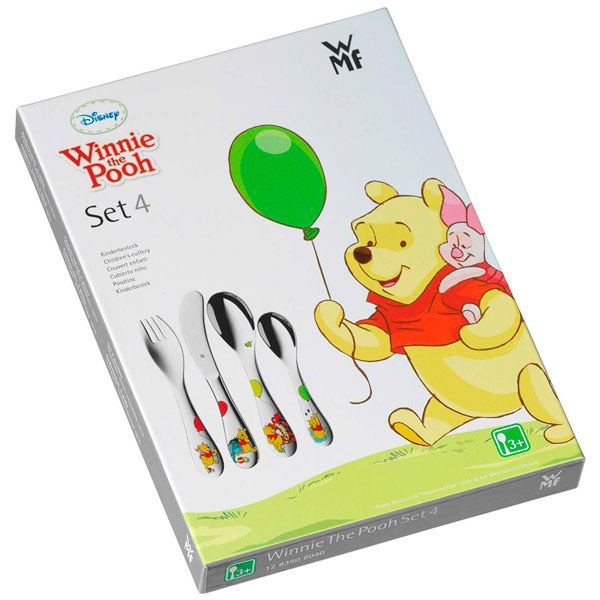 Детский набор столовых приборов WMF Winnie Pooh 4 предмета