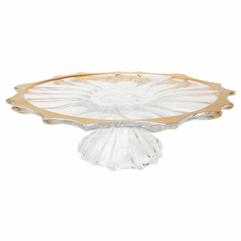 

Тортница 22 см Aurum Crystal Plantica Gold