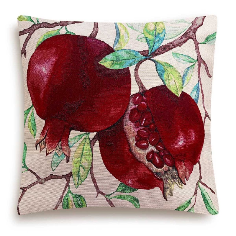 Подушка 45 х 45 см Le Gobelin Гранат светлый фон 2090₽