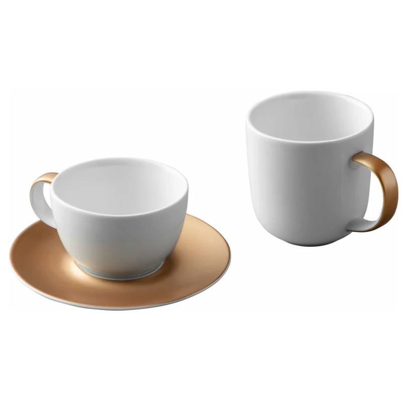 Набор для кофе и чая BergHOFF Gem белый 3 предмета 1974₽