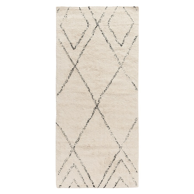 

Ковер из хлопка в берберском стиле из коллекции ethnic, 70х160 см
