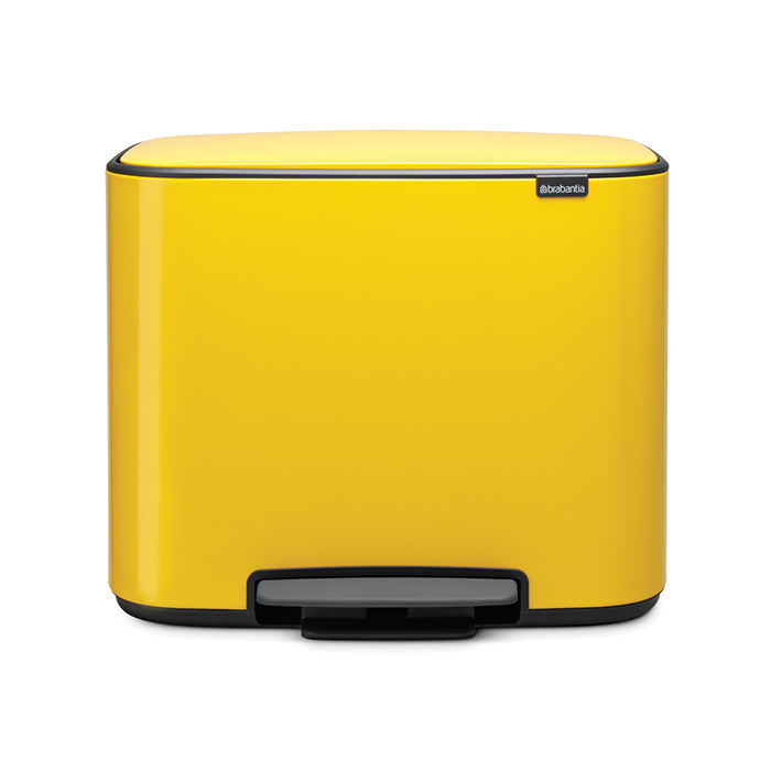 

Мусорный бак 11 + 23 л Brabantia Pedal Bin Bo жёлтый