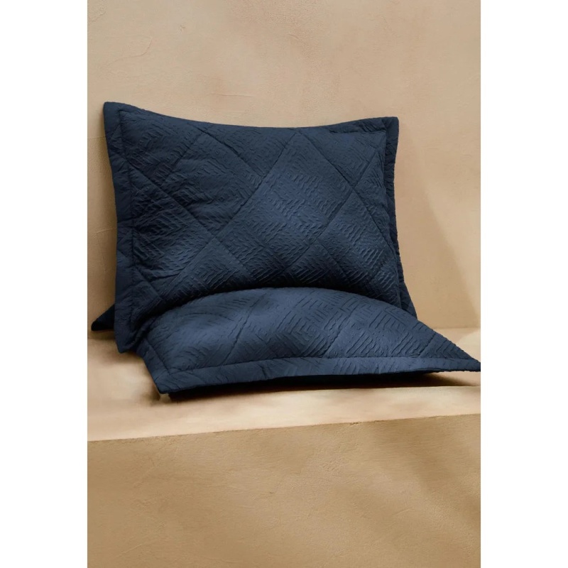 Набор наволочек декоративных 50 х 70 см Sonno Home Ingrid тёмно-синий 2 шт 10790₽