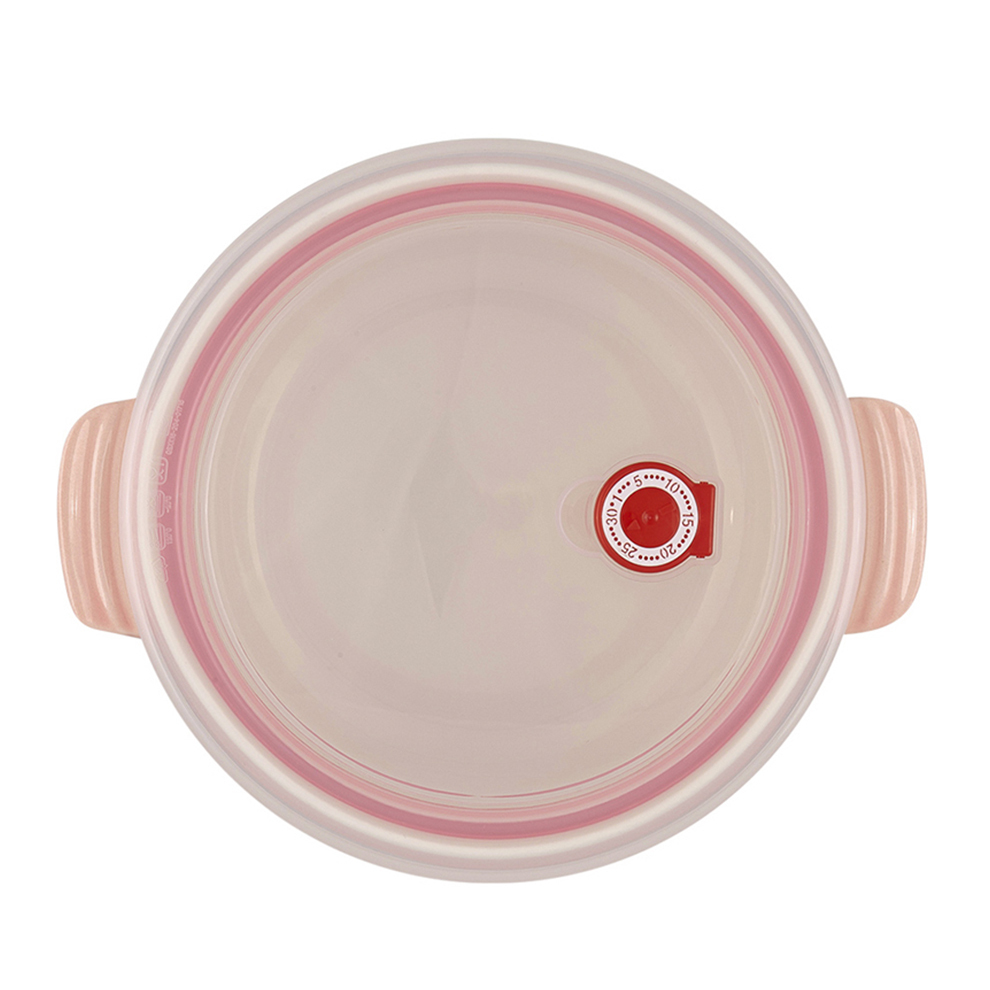 Контейнер керамический 2,2 л с вакуумной крышкой Guffman розовый Guffman CKH-C-06-034-P - фото 4