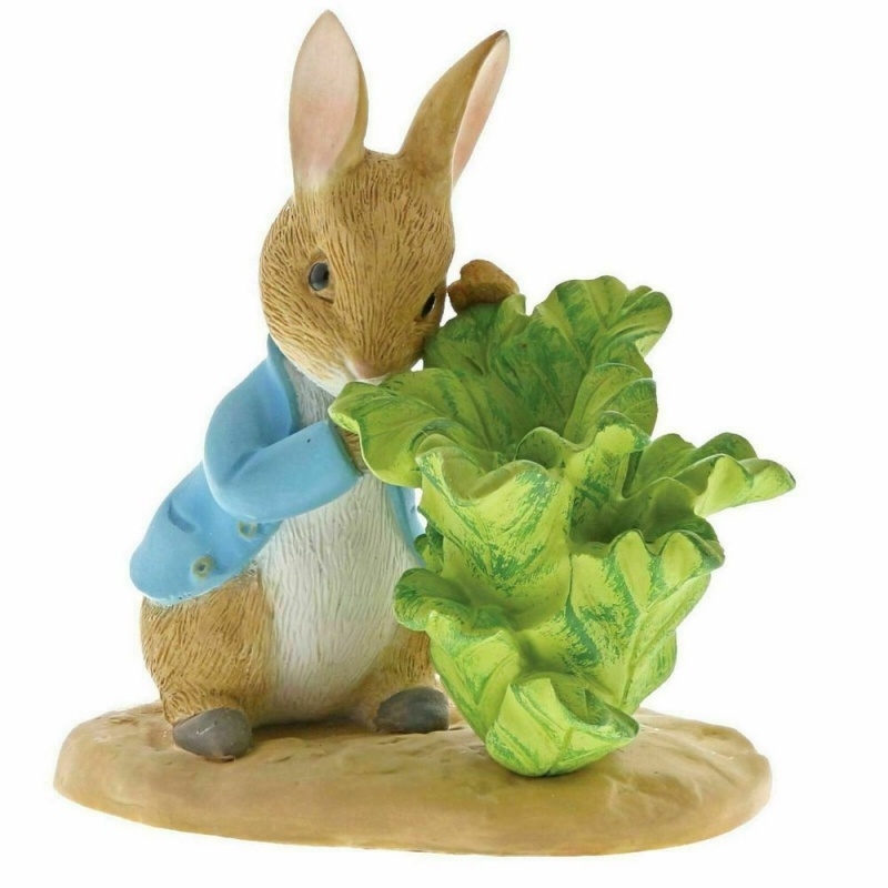 Статуэтка Heartwood Creek Peter Rabbit with Lettuce пакет ламинированный with great love l 28 х 38 х 9 см