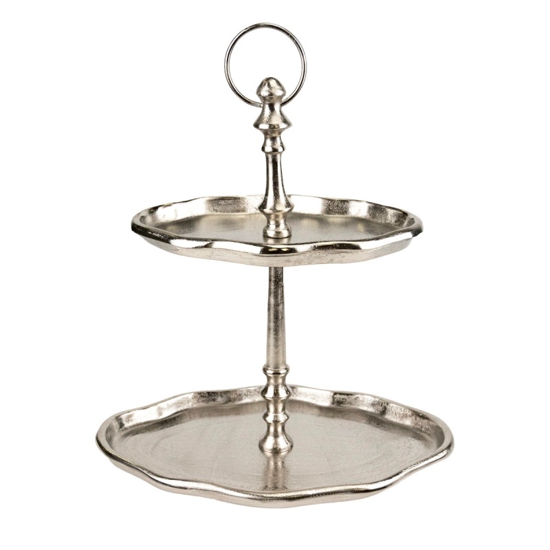 Подставка 2-х ярусная 44 х 36 х 24 см Азалия металл 11290₽