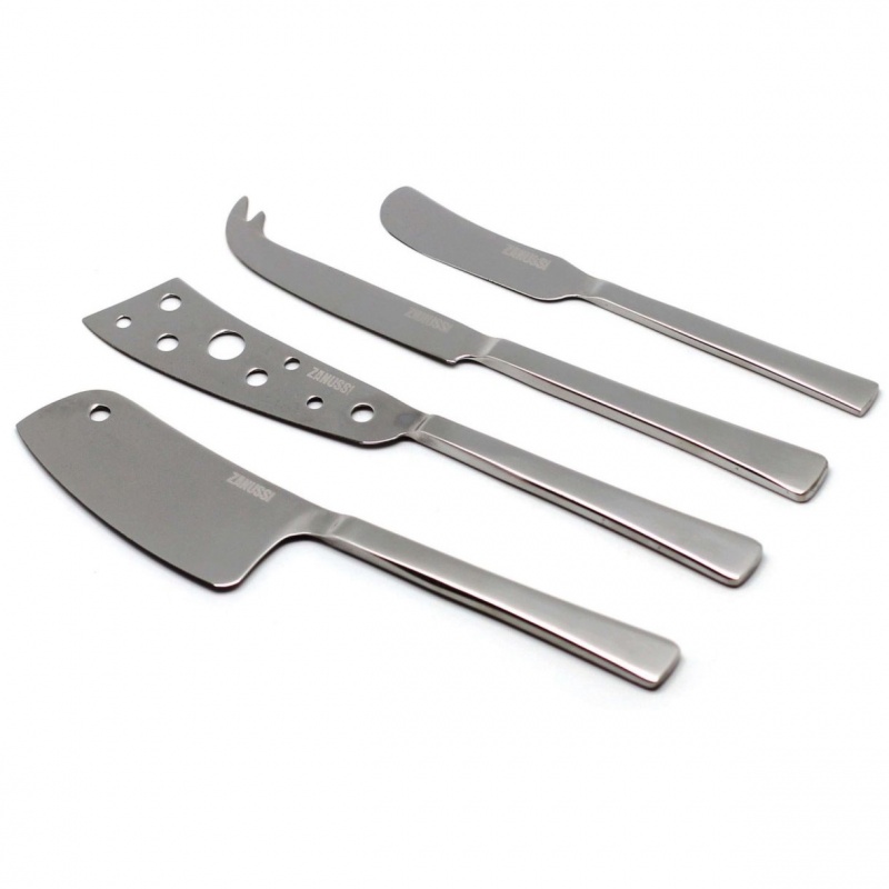 Набор ножей для сыра Zanussi Trapani 4 предмета нож для сыра 14 см ivo