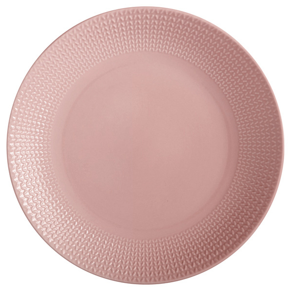 Тарелка обеденная 27 см Casa Domani Corallo розовый Casa Domani CKH-CD497-IK0117 - фото 1