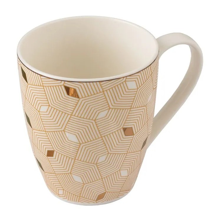 Кружка фарфоровая 400 мл Nadoba Mari Gold 709₽