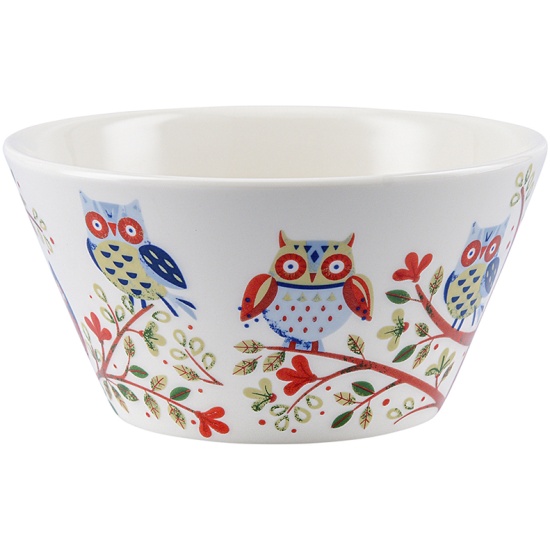 Набор чаш 2шт 450мл Owl в подарочной коробке