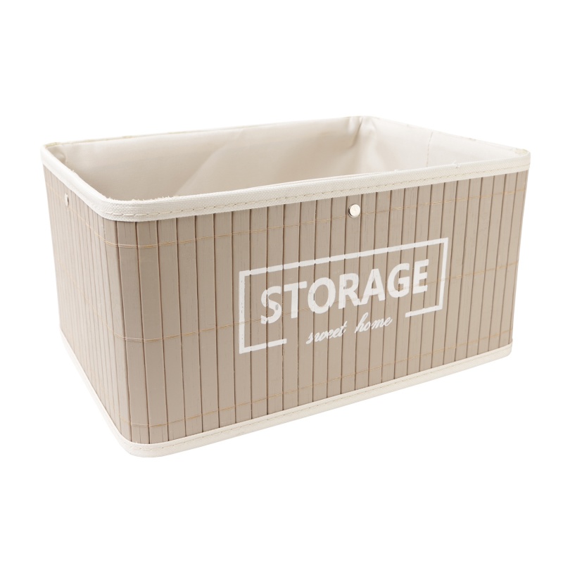 Коробка для хранения "Storage" бамбук 32х22х16 см Tony Basket CKH-XTA17-31AB3 - фото 1