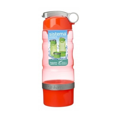 Спортивная питьевая бутылка 615 мл Sistema Hydrate в ассортименте бутылка для воды 1 л sistema tritan в ассортименте