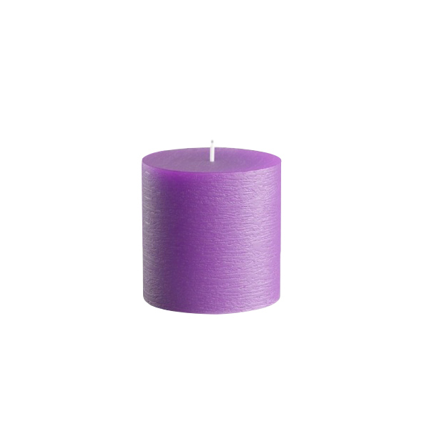 Свеча декоративная парафиновая 7,5 x 20 см Melt фиолетовый гимнастический мяч body form bf gb01 d75 см фиолетовый