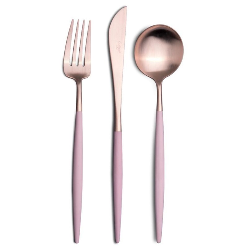 

Набор столовых приборов Cutipol Goa Pink Rose Gold 24 предмета