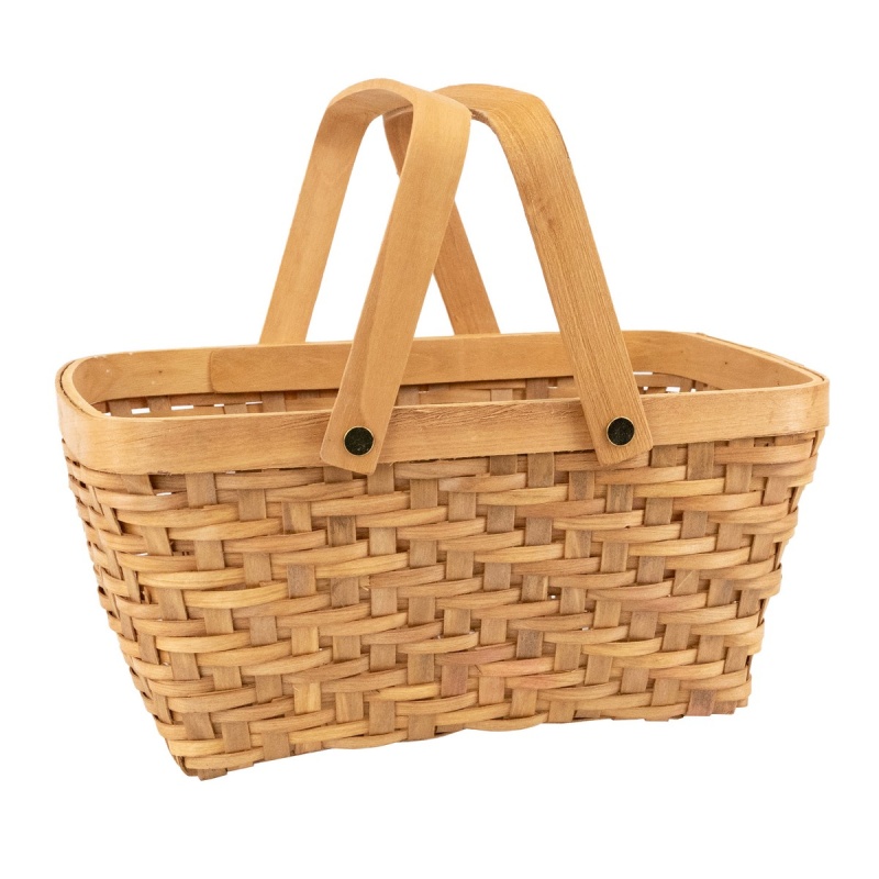 Корзина плетеная 25 x 18 x 28 см Азалия коричневый 1690₽