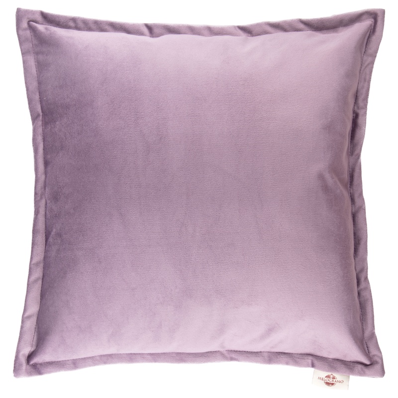 Подушка на стул декоративная 43 х 43 см Melograno лиловый бархат подушка декоративная 45 х 45 см melograno пыльно розовый бархат