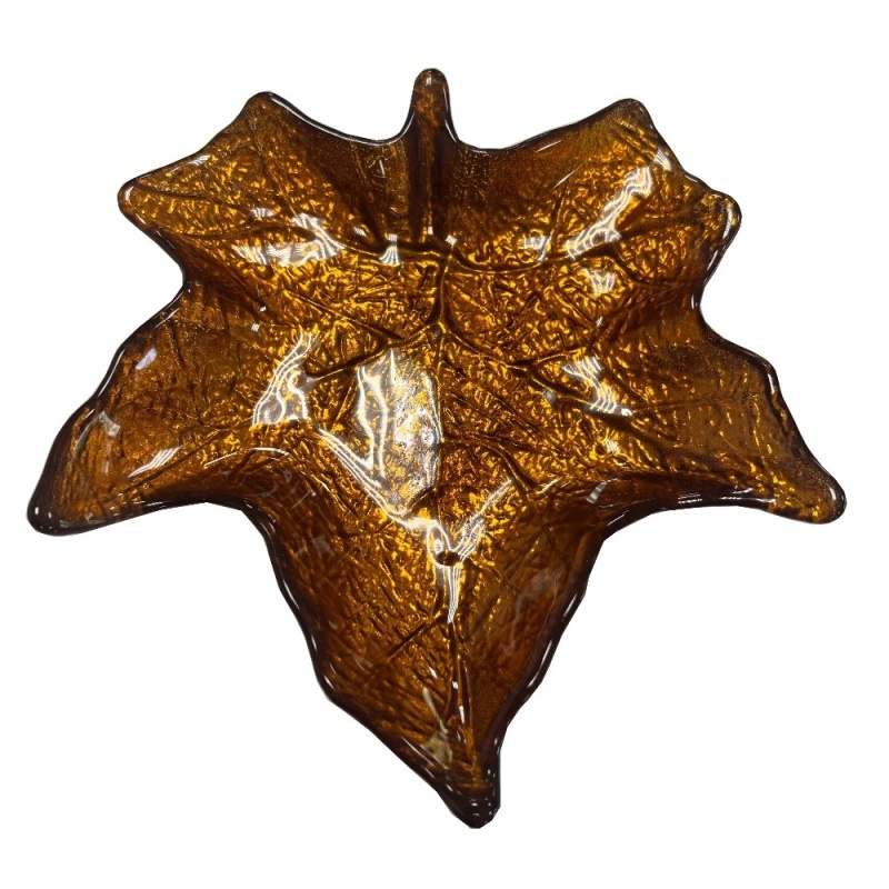 Блюдо 17 см Akcam Клен золотистый 524₽