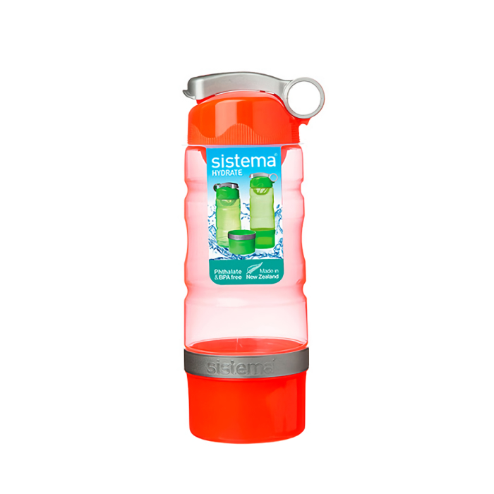 

Спортивная питьевая бутылка 615 мл Sistema Hydrate красный