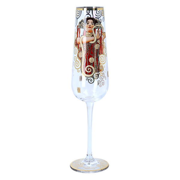 Бокал для шампанского 220 мл Carmani Густав Климт Медицина бокал стеклянный для шампанского magistro тира 140 мл 22 6×4 3 см