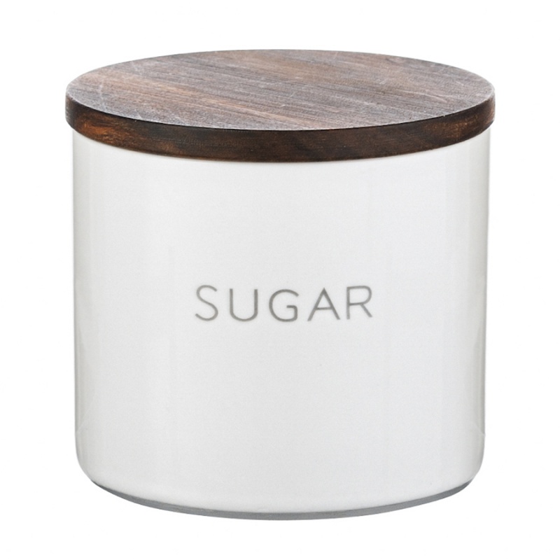 Контейнер для хранения сахара с деревянной крышкой Smart Solutions 0,6 л Smart Solutions CKH-CR1085SU