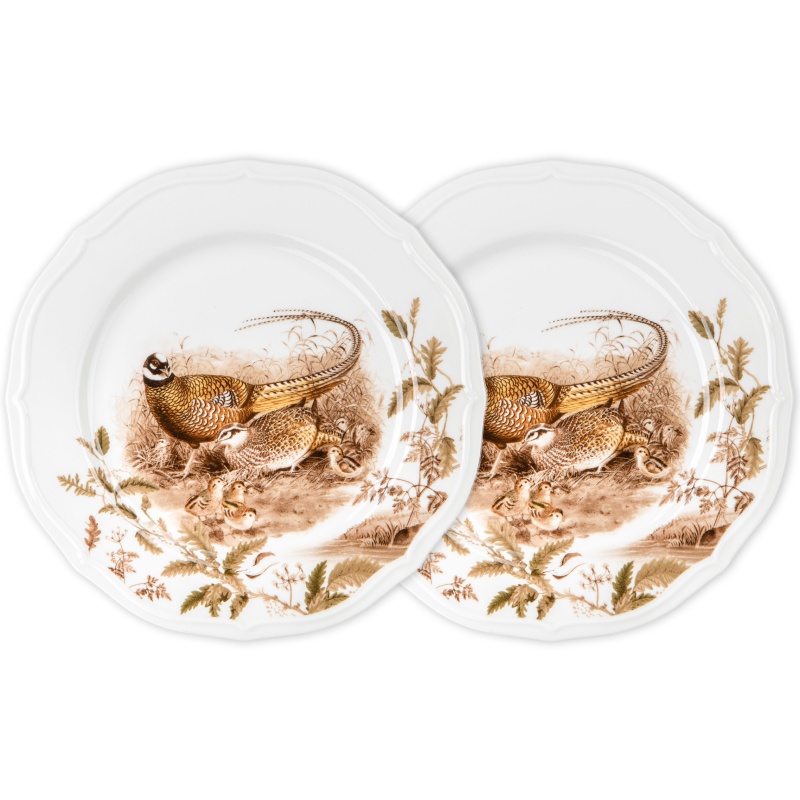 Набор тарелок 21 см Maisinger Pheasant 2 шт набор прокладок сантехнических для ремонта российского смесителя кухнонного masterprof ручеек индивидуальная упаковка ис 130259