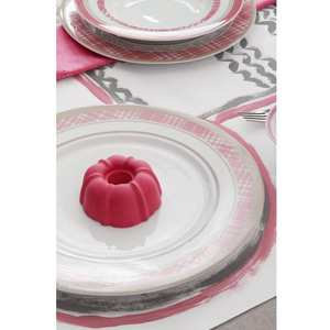 Тарелка подстановочная ARENA 31 см мальва