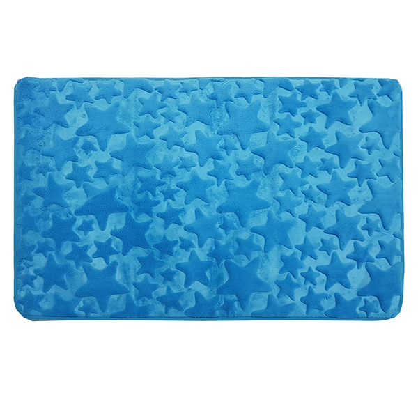 Коврик для ванной 50 х 80 см Dasch Fresh Звёзды голубой Dasch DMH-7093 - фото 1