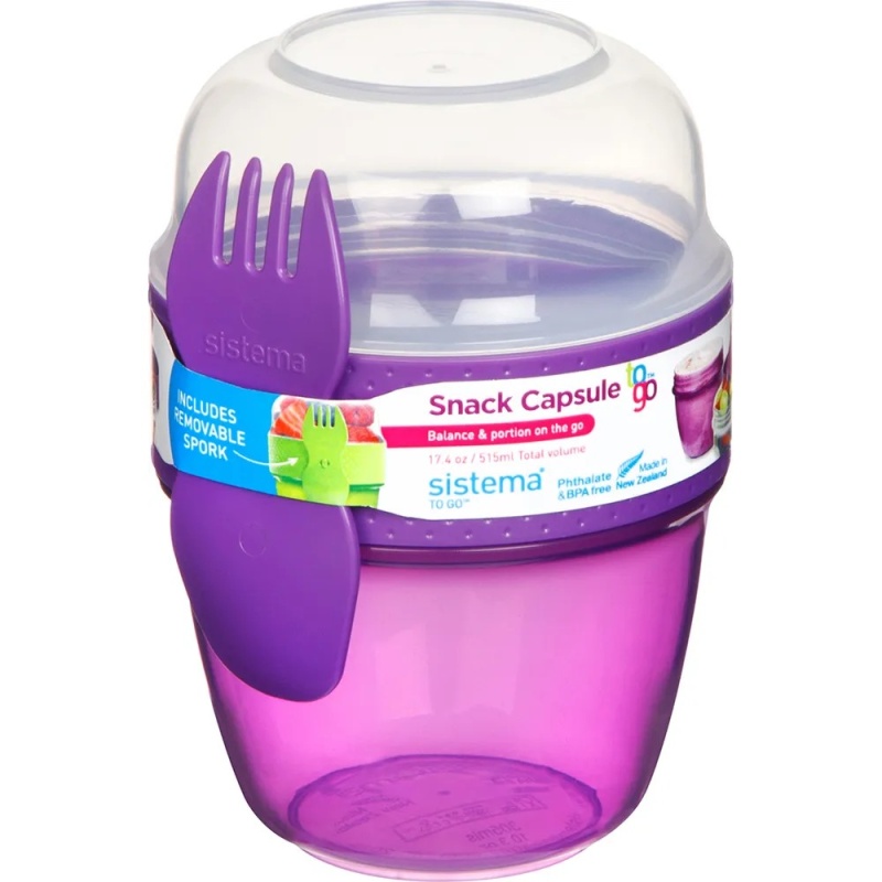 Контейнер двухуровневый 515 мл Sistema To-Go в ассортименте 1790₽