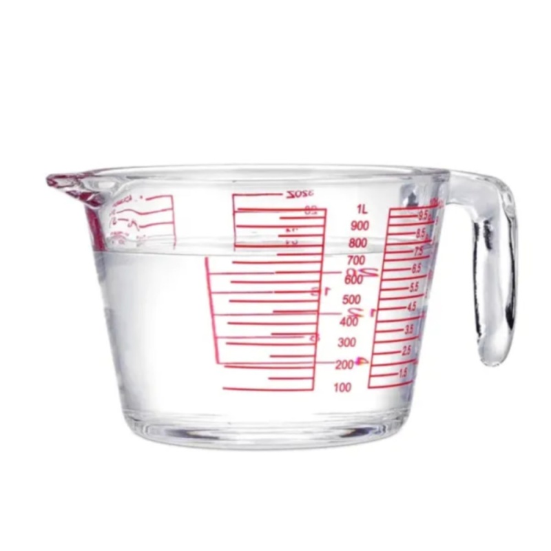 Кружка мерная из стекла 1000 мл Teco 579₽