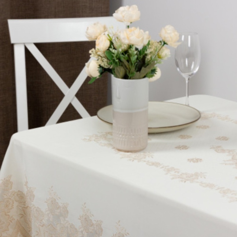 Скатерть ажурная 132 х 177 см Towa Marine бежевый 2990₽