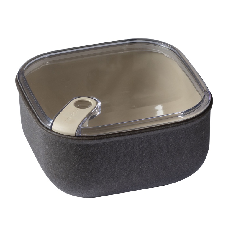 Контейнер квадратный 2000 мл Omada Pull Box коричневый