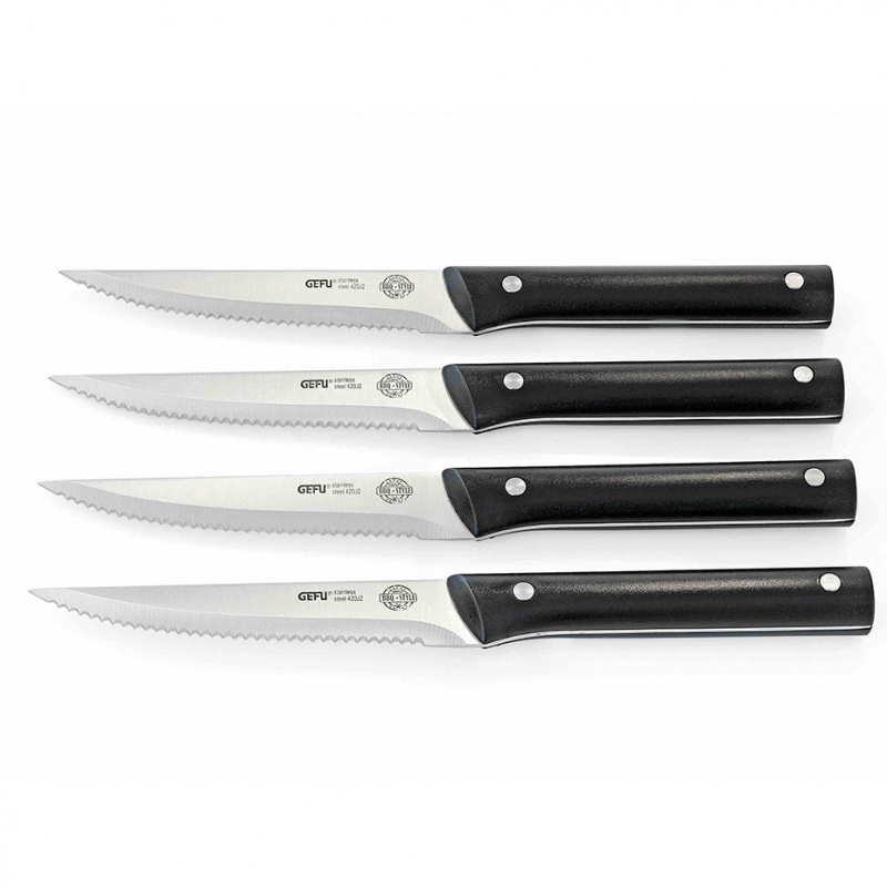 Набор из 4 ножей для стейков 23 см Gefu BBQ Gefu CKH-89155 - фото 1