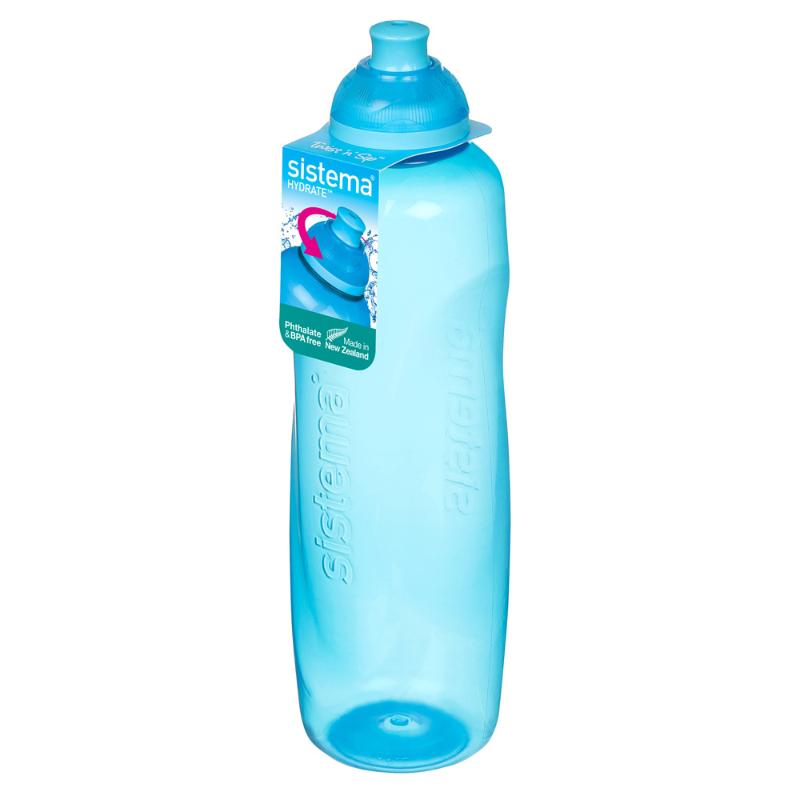 Бутылка для воды 600 мл Sistema Helix синий Sistema CKH-730_СИНИЙ - фото 1