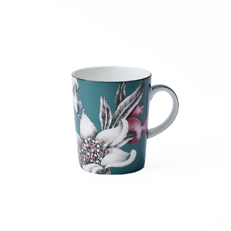 Кружка 8,5 х 10 см Valerie Concept Зеленый