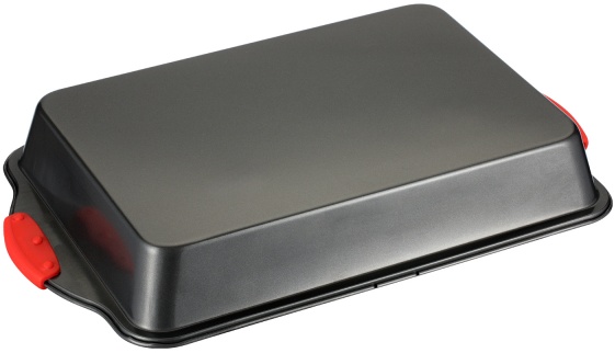 Противень глубокий 36 х 23,2 х 5 см Regent inox Easy Silicone
