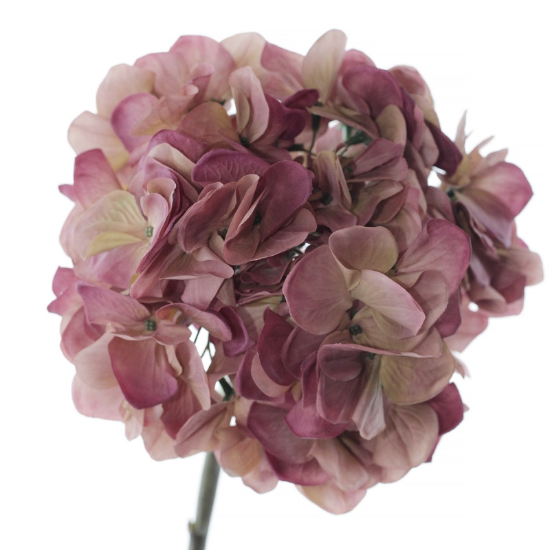 Искусственный цветок Гортензия 50 см MayBlummy лиловый искусственный ок гортензия 50 см mayblummy розовый