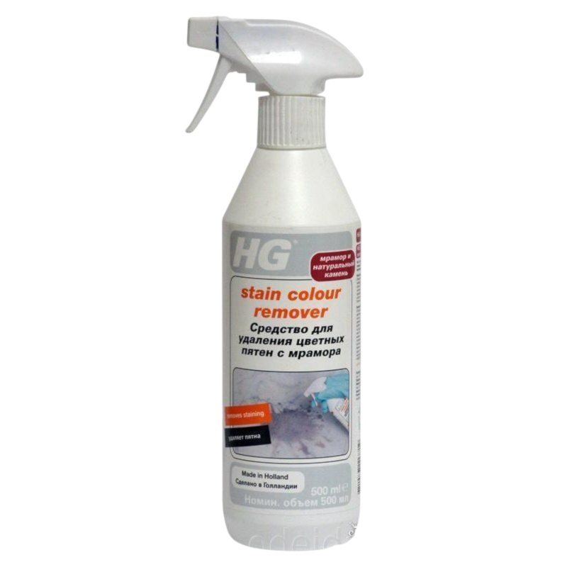 Средство дудаления цветных пятен с мрамора 05 л HG 2090₽