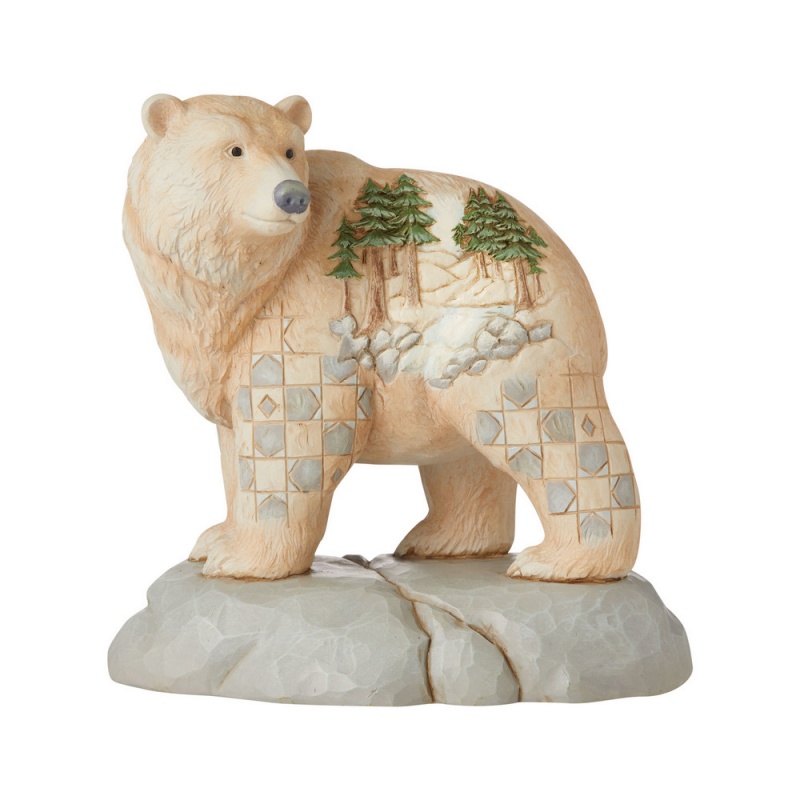 Статуэтка Heartwood Creek Белый медведь от CookHouse