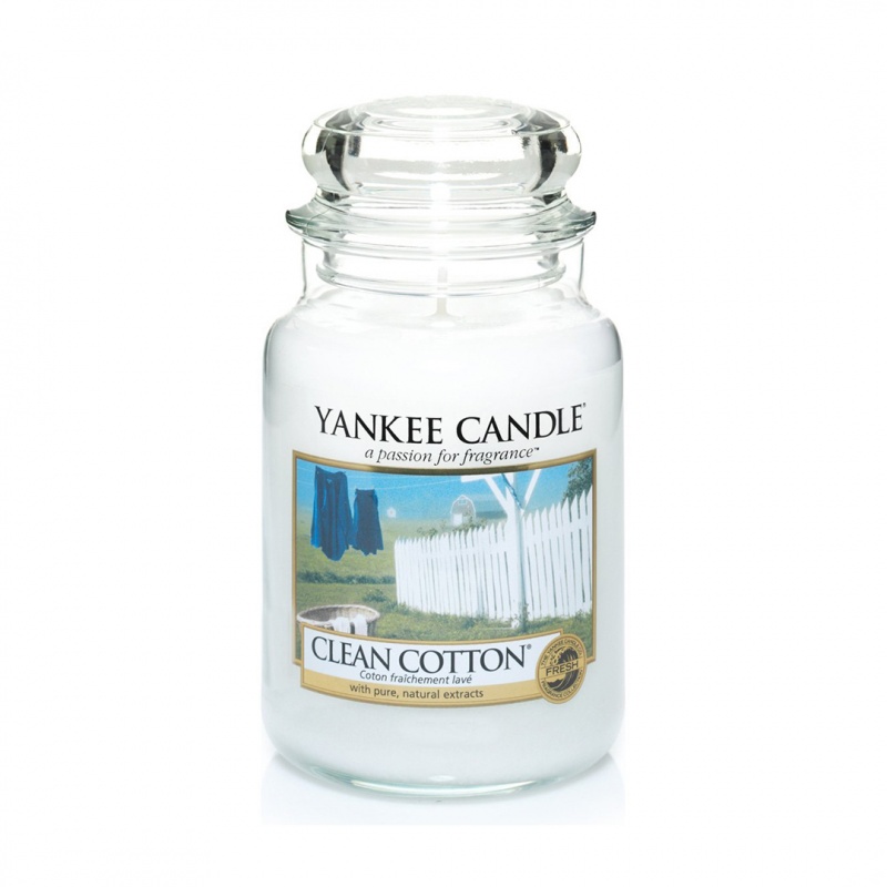 

Свеча ароматическая Yankee Candles Чистый хлопок