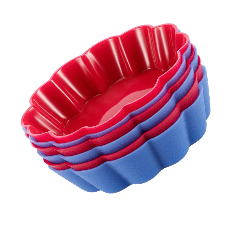 Набор форм силиконовых 8 х 2 см Regent inox Silicone Корзиночка 6 предметов 619₽