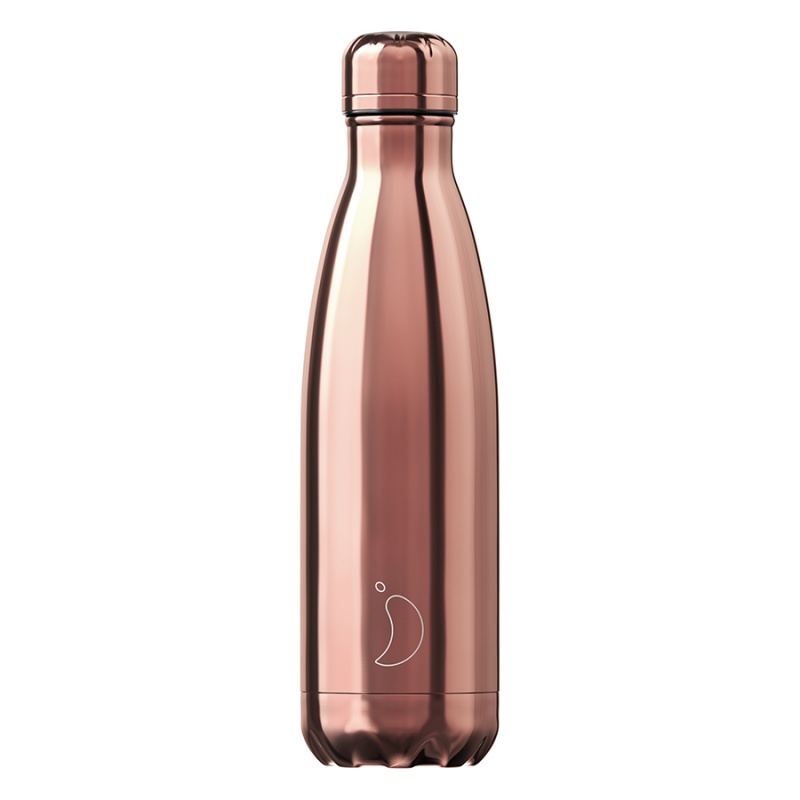 

Термос 500 мл Chilly's Bottles Chrome rose gold