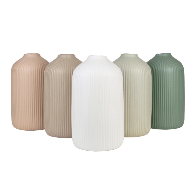 Ваза керамическая 19 см Азалия в ассортименте 1790₽