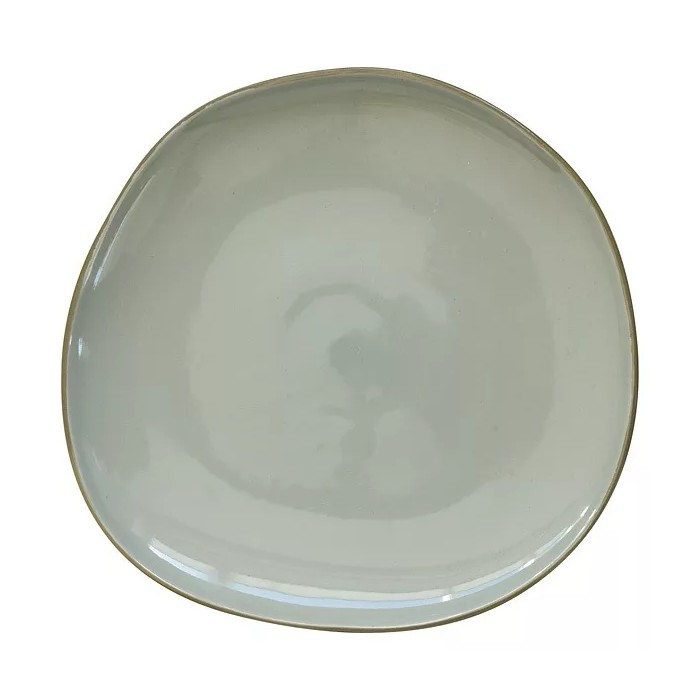 Тарелка обеденная 27 см Easy Life Organica зелёный тарелка обеденная керамика 24 см круглая надежда гуси добрушский фарфоровый завод 9с1659 1ф34