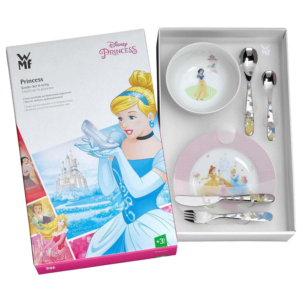Набор посуды детский WMF Disney Princess 6 предметов WMF DMH-3201000260 - фото 2