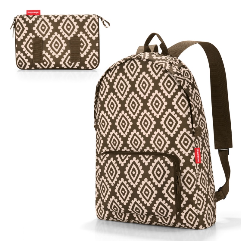 

Рюкзак складной Reisenthel Mini Maxi diamonds mocha