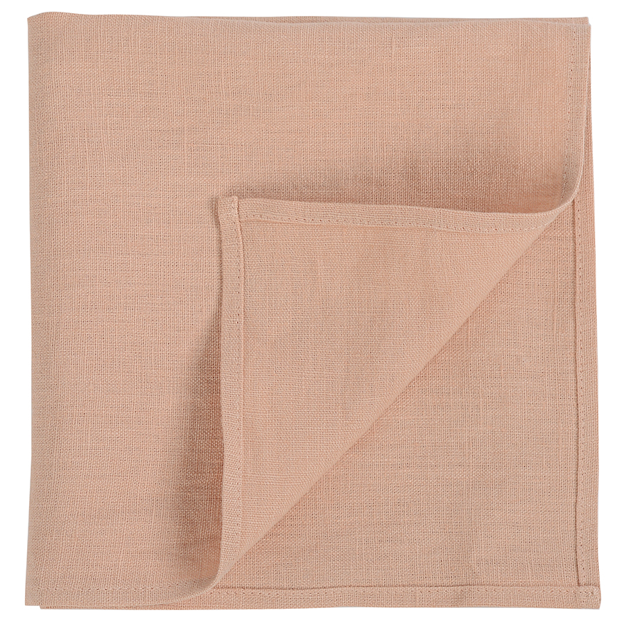Салфетка сервировочная салфетка из умягченного льна 45 x 45 см Tkano Essential розово-пудровый от CookHouse