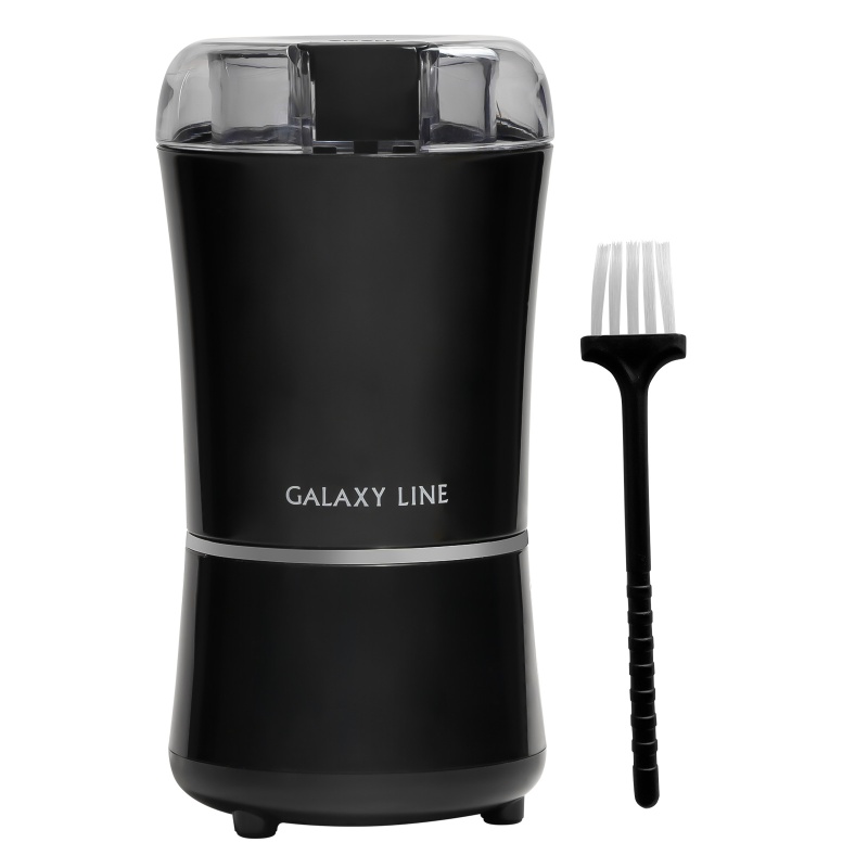 Кофемолка электрическая Galaxy Line чёрный кофемолка galaxy gl 0907 электрическая ножевая 200 вт 50 г чёрная