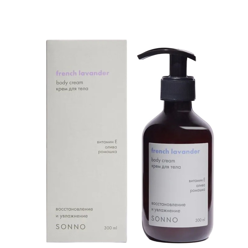 Крем для тела 300 мл Sonno Home French Lavander 2290₽