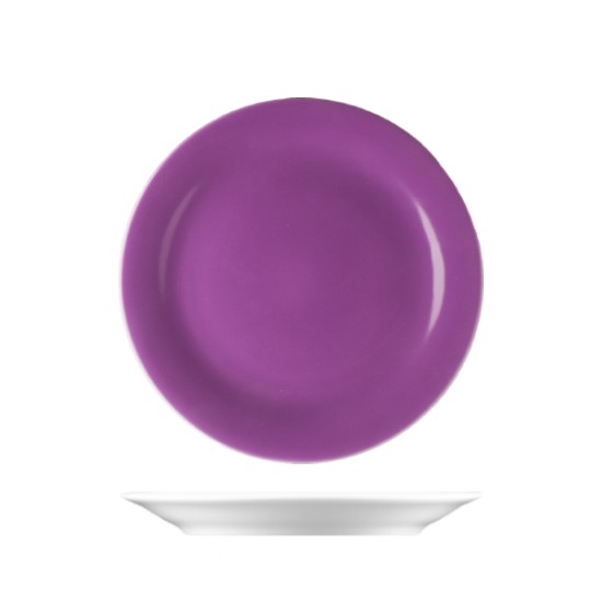 Тарелка 19 см Benedikt Daisy Colors фиолетовый